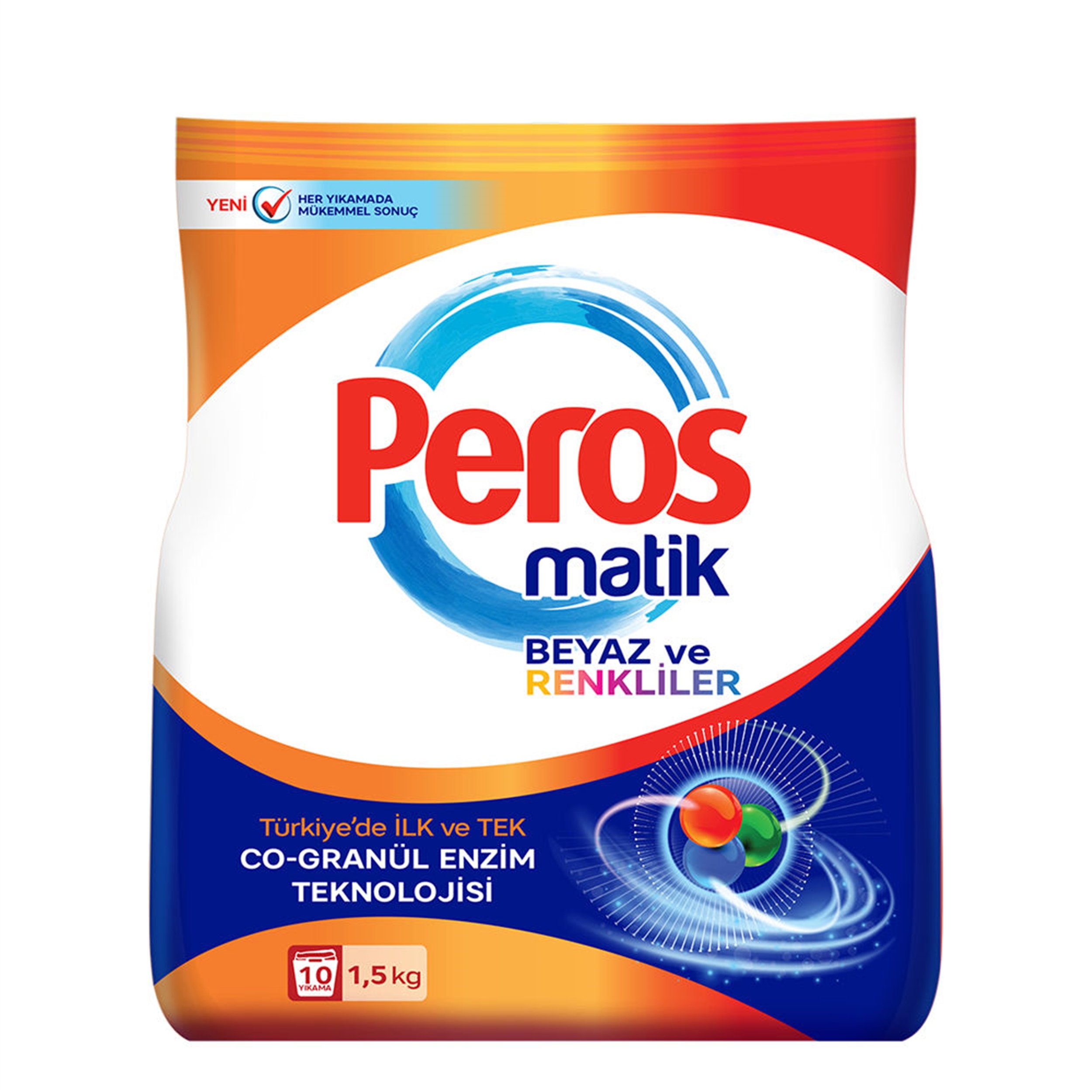 PEROS BEYAZLAR VE RENKLİLER MATİK 1.5 KG