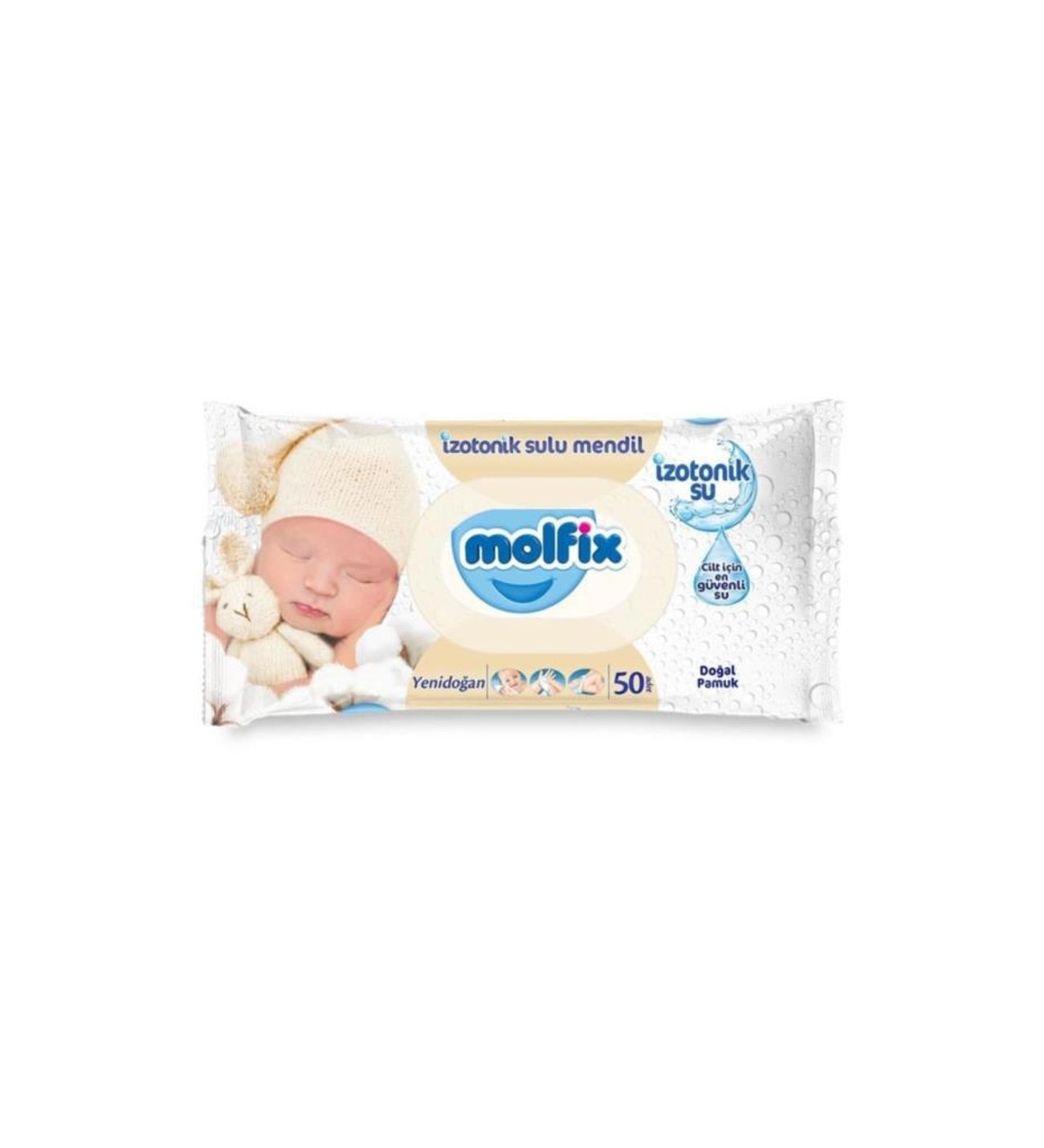 MOLFİX%20YENİDOĞAN%20İZOTONİK%20ISLAK%20MENDİL%2050’Lİ