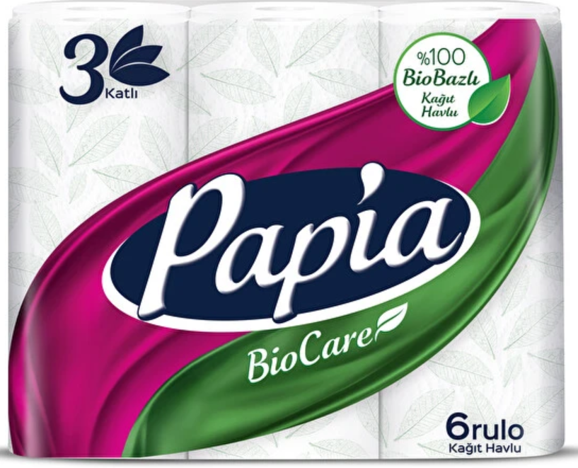 PAPİA%20KAĞIT%20HAVLU%206’LI