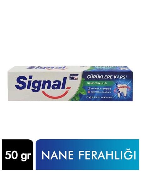SİGNAL ÇÜRÜKLERE KARŞI NANE FERAHLIĞI DİŞ MACUNU 50 ML