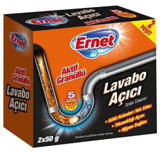 ERNET GRANÜLLÜ LAVABO AÇICI POŞET (2*50GR)