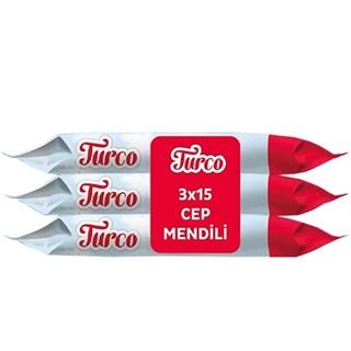 BABY TURCO ÇOCUK CEP MENDİLİ 3*15’Lİ