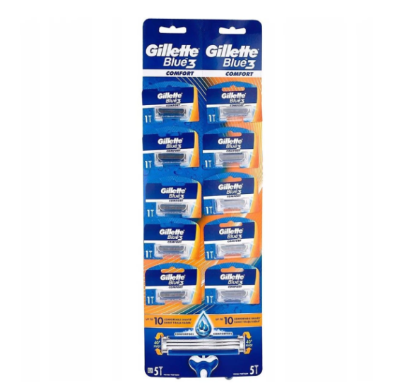 GİLLETTE BLUE 3 PLUS COMFORT KARTELLA