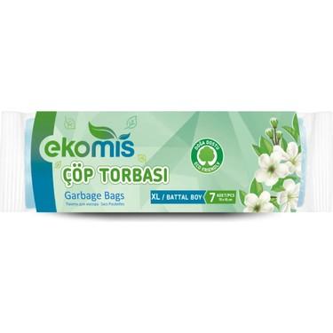 EKOMİS ÇÖP POŞETİ BATTAL BOY 7 ADET 70*91 CM