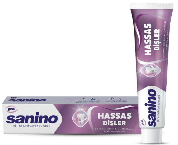 SANINO SENSITIVE DİŞ MACUNU 75 ML