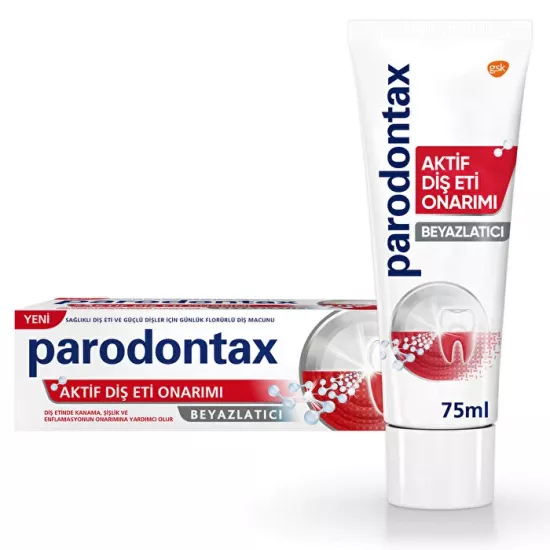 PARODONTAX AKTİF BEYAZLATICI DİŞ MACUNU 75 ML