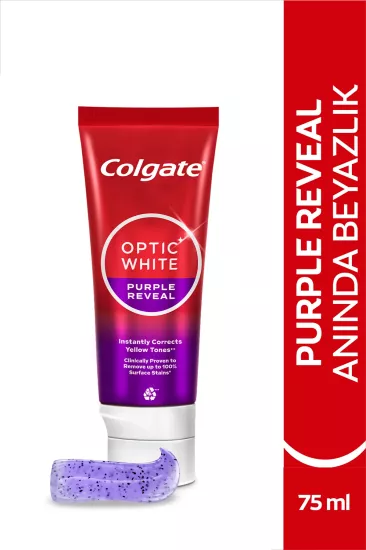 COLGATE OPTIC WHITE PURPLE REVEAL DİŞ MACUNU 75 ML