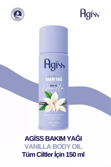 AGİSS VANİLYALI AĞDA SONRASI BAKIM YAĞI 150 ML