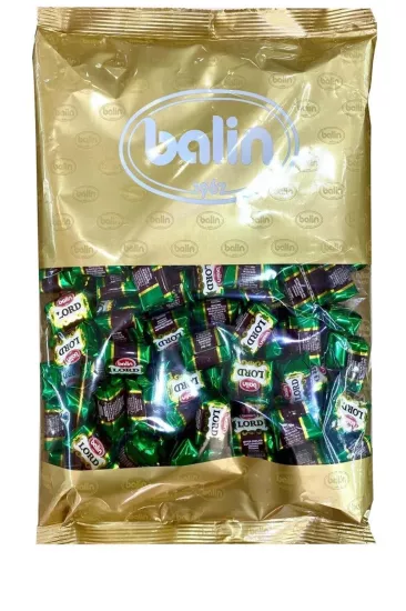 BALİN BİTTER ÇİKOLATA KAPLI AHUDUDU AROMALI ŞEKER 1 KG
