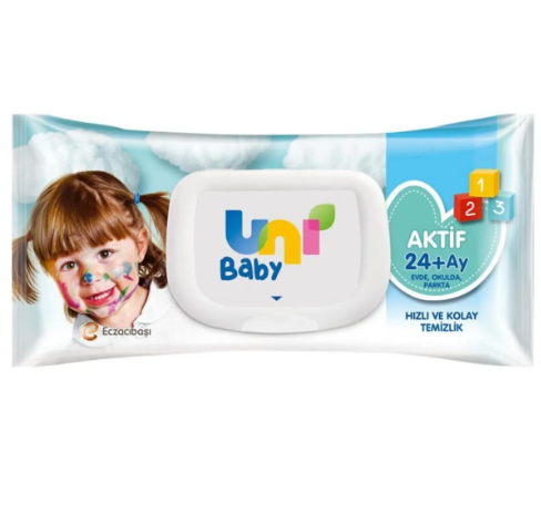 UNİ BABY AKTİF ISLAK MENDİL 90’LI