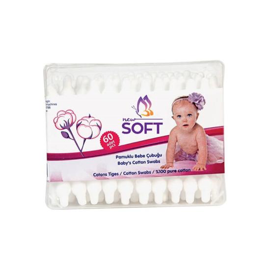 NEW SOFT BEBEK KULAK ÇUBUĞU 60’LI