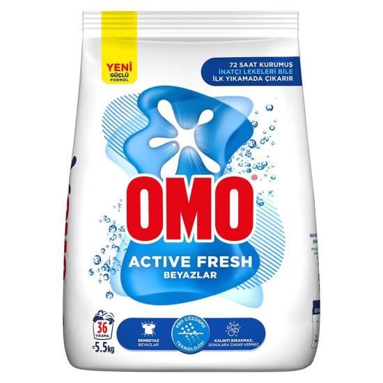 OMO MATİK ACTİVE FRESH BEYAZLAR 5.5 KG