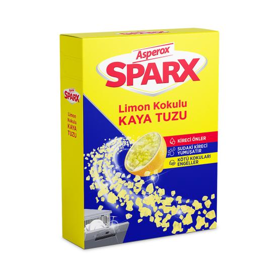 SPARX LİMON KOKULU BULAŞIK MAKİNASI KAYA TUZU 1500 GR