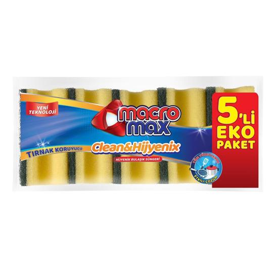 MACRO MAX OLUKLU SÜNGER 5’Lİ
