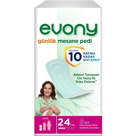 EVONY GÜNLÜK MESANE PEDİ UZUN 24’LÜ
