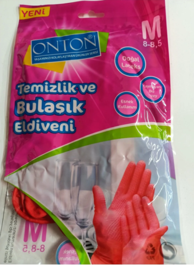 ONTON BULAŞIK ELDİVENİ M