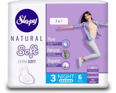 SLEEPY SOFT GECE PED 6’LI