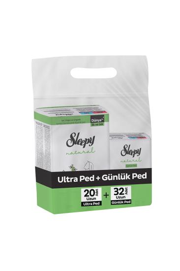 SLEEPY NATURAL UZUN PEDİ 20’Lİ + GÜNLÜK UZUN PED 32’Lİ