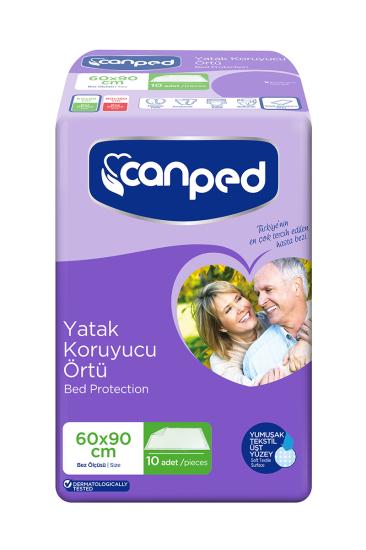 CANPED YATAK KORUYUCU ÖRTÜ 60CM*90CM 10’LU