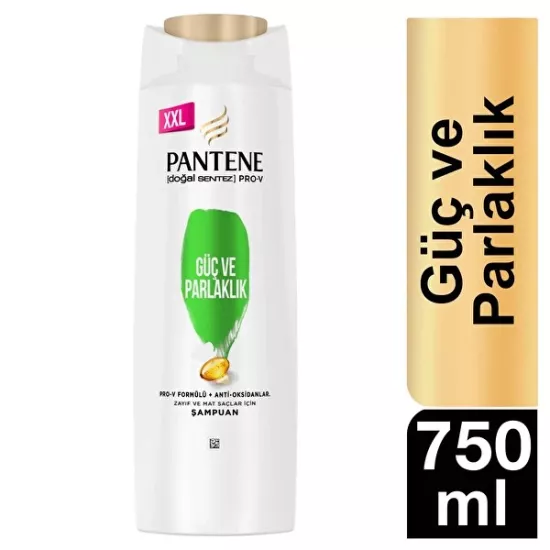 PANTENE GÜÇLÜ VE PARLAK ŞAMPUAN 750 ML