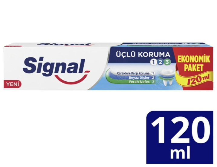 SİGNAL ÜÇLÜ KORUMA EKONOMİK PAKET 120 ML