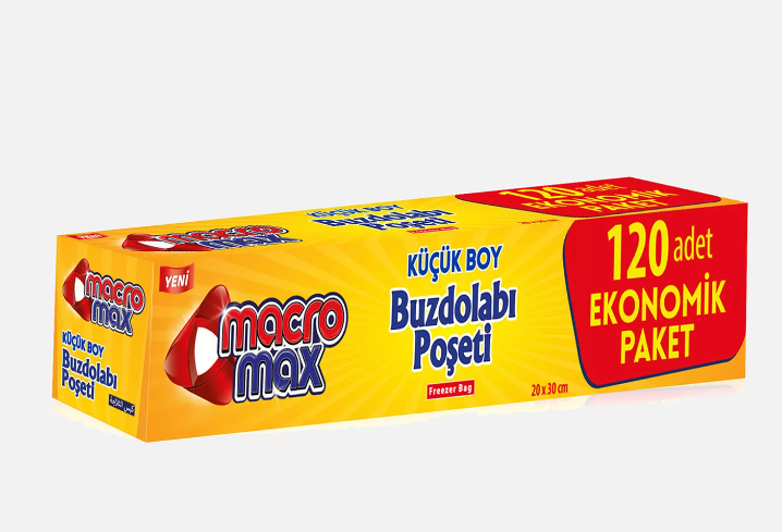 MACRO MAX 4 AL 3 ÖDE BUZ. DOLABI POŞ. KÜÇÜK BOY 120 ADET
