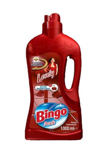 BİNGO FRESH LOVELY YÜZEY TEMİZLEYİCİ 1 LT