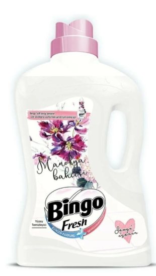 BİNGO FRESH MANOLYA BAHÇESİ YÜZEY TEMİZLEYİCİSİ 1 LT