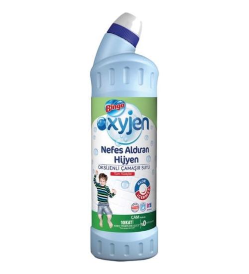BİNGO OXİJEN ÇAMAŞIR SUYU TÜM YÜZEYLER ÇAM 750 ML