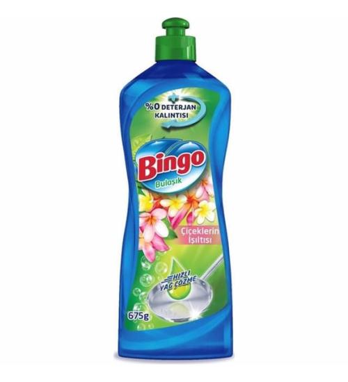 BİNGO ÇİÇEK IŞILTISI SIVI BULAŞIK DETERJANI 659 ML