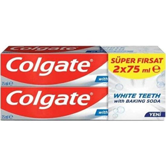 COLGATE WHITE TEETH DİŞ MACUNU 2*75 ML