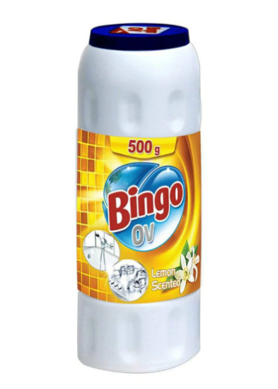 BİNGO LİMONLU MEKANİK OVMA TOZU 500 GR