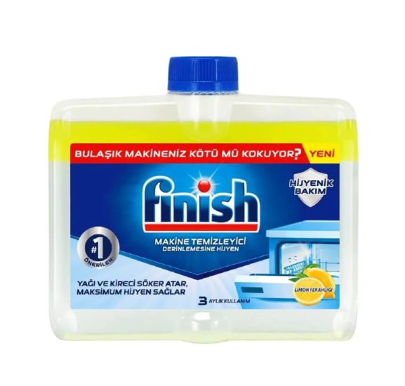 FİNİSH BUL. MAK. TEMİZLEYİCİSİ LİMONLU 250 ML