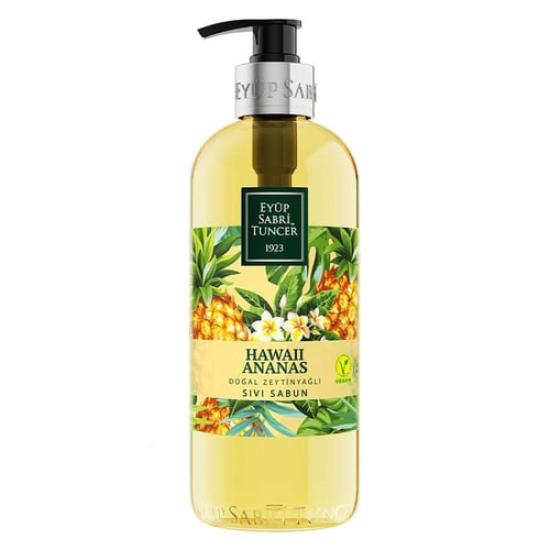 EYÜP SABRİ TUNCER HAWAİİ ANANAS DOĞAL ZEYTİNYAĞLI SIVI SABUN 500 ML