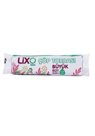 LİXO BAG ÇÖP POŞETİ BÜYÜK 65*80 CM 50 LT 10’LU