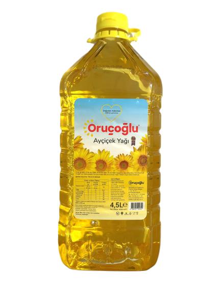 ORUÇOĞLU AYÇİÇEK YAĞI 4.5 LT