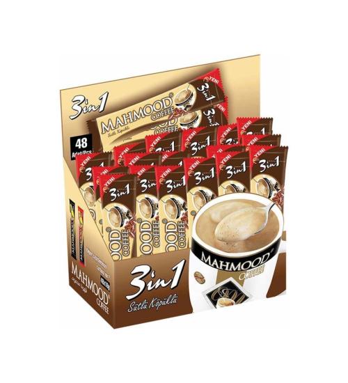 MAHMOOD COFFEE 3’Ü1 ARADA SÜTLÜ KÖPÜKLÜ 48*18GR