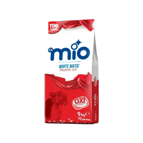 MİO MATİK OXİ TAM BEYAZLIK 9 KG