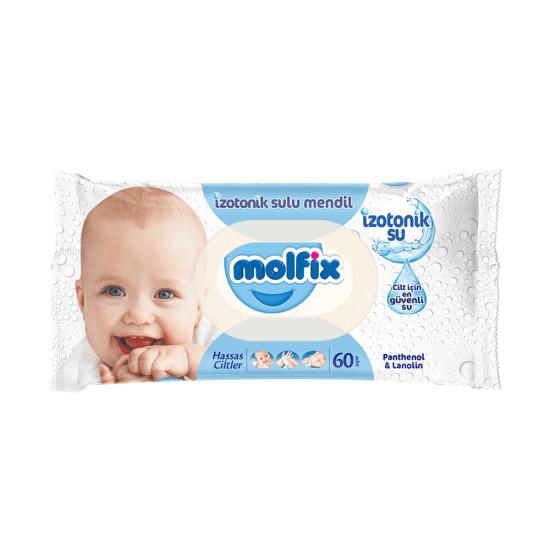 MOLFİX HASSAS CİLTLER İZOTONİK ISLAK MENDİL60’LI
