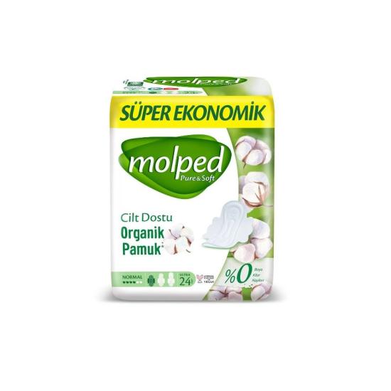 MOLPED SÜPER EKONOMİK PURE & SOFT NORMAL PED 24’LÜ