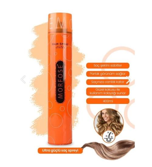MORFOSE SAÇ SPREYİ 400 ML ULTRA STRONG