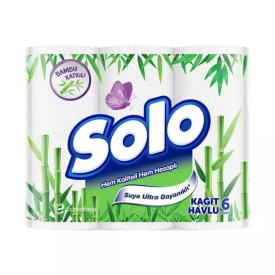 SOLO KAĞIT HAVLU 6’LI
