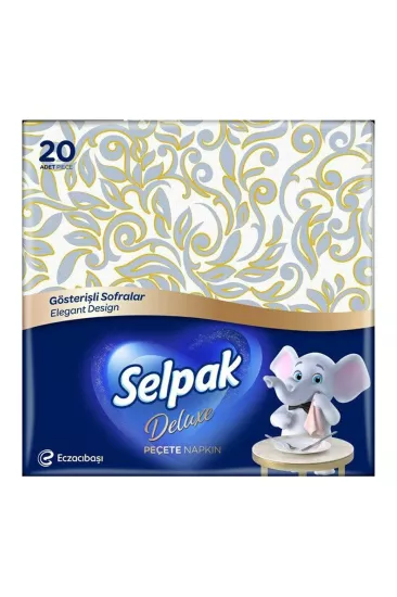SELPAK EXTRA DESENLİ PEÇETE 20’Lİ
