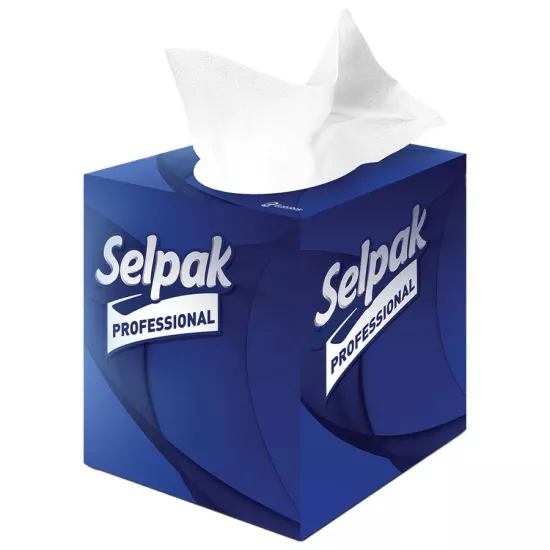 SELPAK PROFESSIONAL BUTİK KUTU MENDİL 48’Lİ