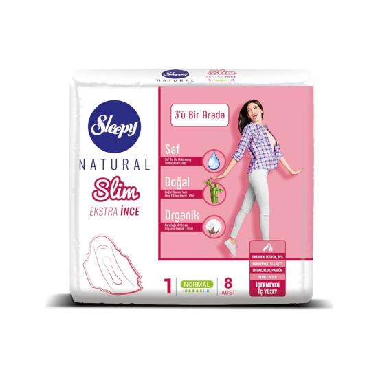 SLEEPY SLİM SÜPER EKO NORMAL PED 8’Lİ