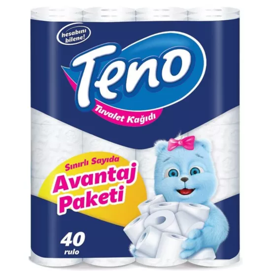 TENO TUVALET KAĞIDI 40’LI